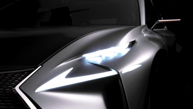 Gila Kereta  Lexus teases new Frankfurt 2013 concept car